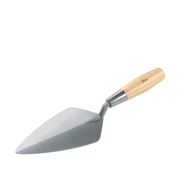 Bon 72-512 Brick Trowel Forged 9" Narrow London Wood Handle